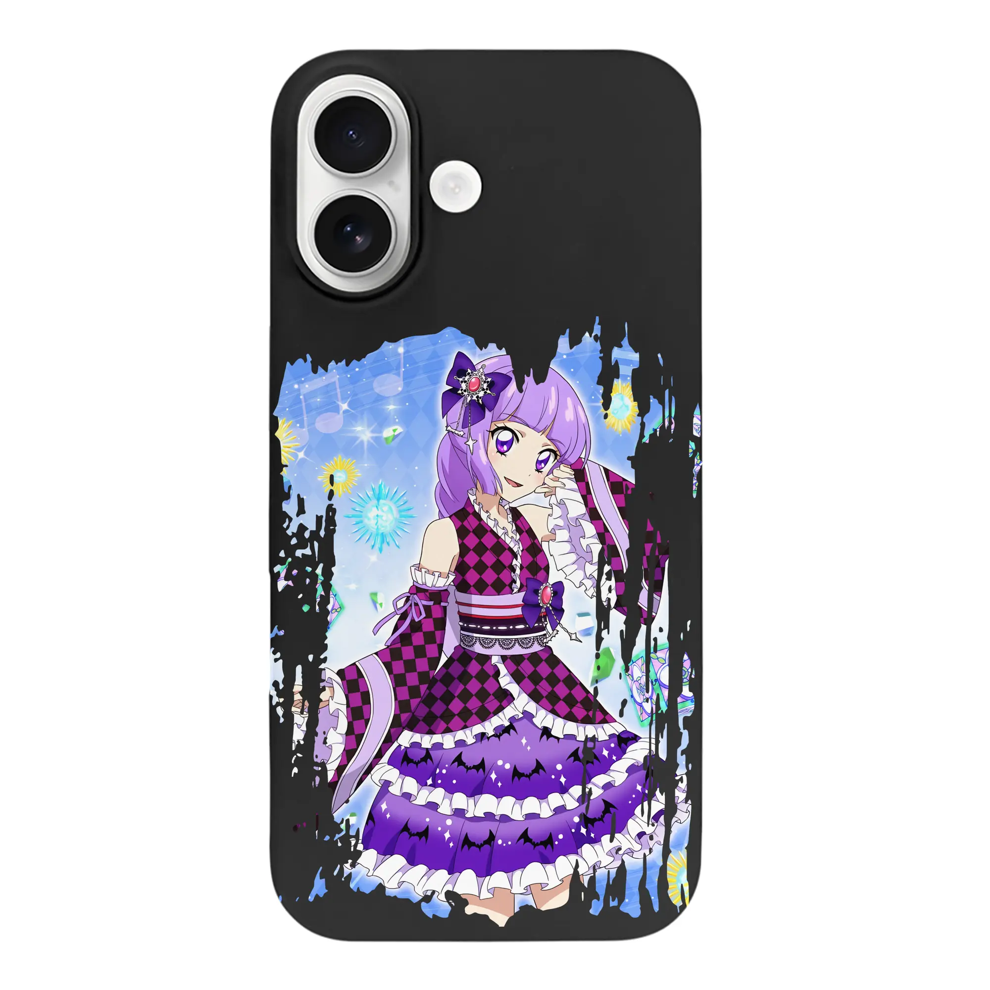 アイカツ グッズ 氷上 スミレ - iPhone 17 シリーズ シリコンケース 薄型 耐衝撃 指紋防止 ソフトタッチカバー 精密フィット 傷防止 保護ケース iPhone 17/17 Air/17 Pro/17 Pro Max 対応